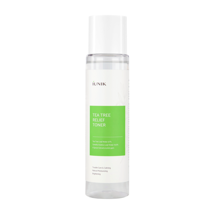 IUNIK Tea Tree Relief Toner 200ml bottle